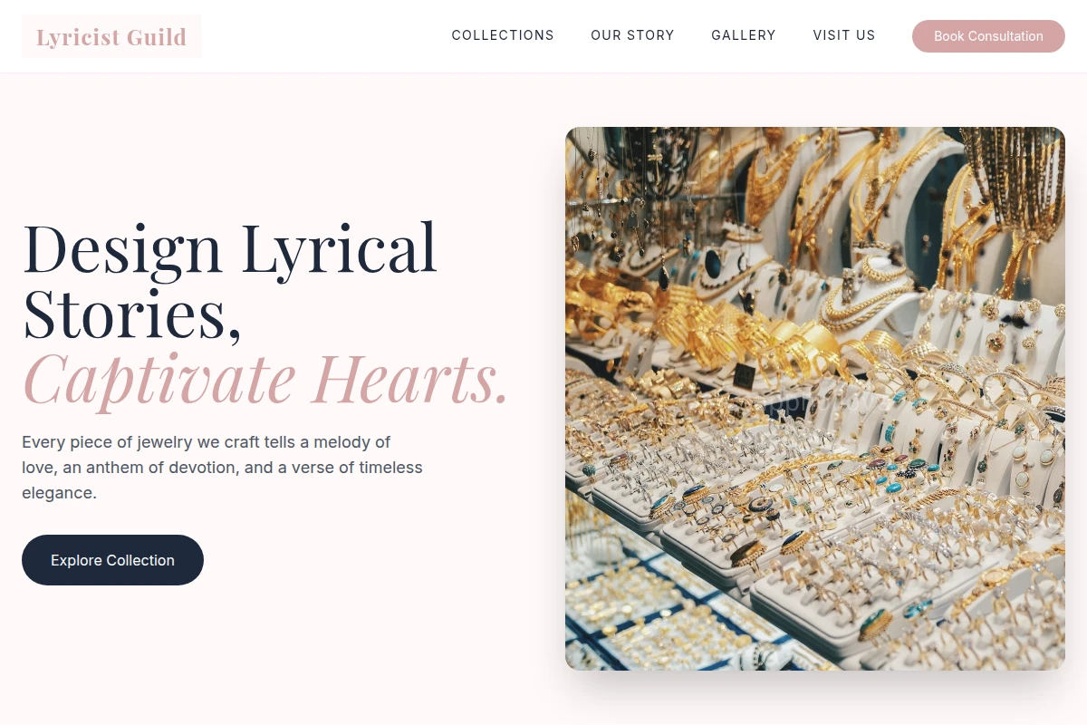 Heart Jewelry Shop
