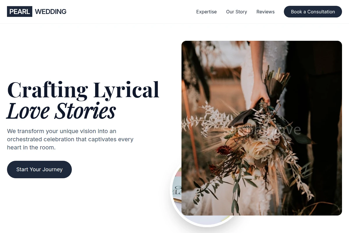 Pearl Wedding Planner