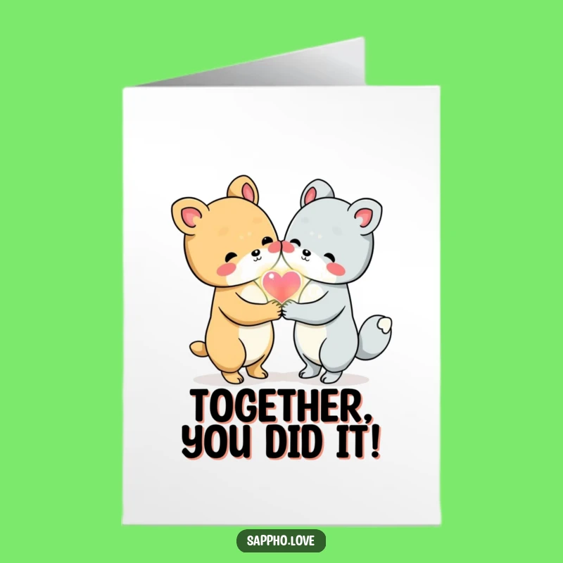 Free Printable Congrats Card: Heartwarming Friends DIY Gift